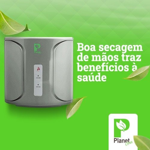 Boa secagem de mãos traz benefícios à saúde