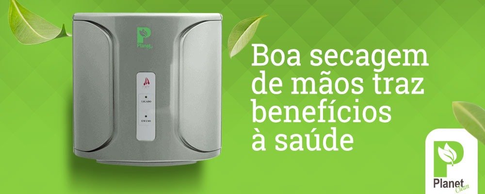 Boa secagem de mãos traz benefícios à saúde