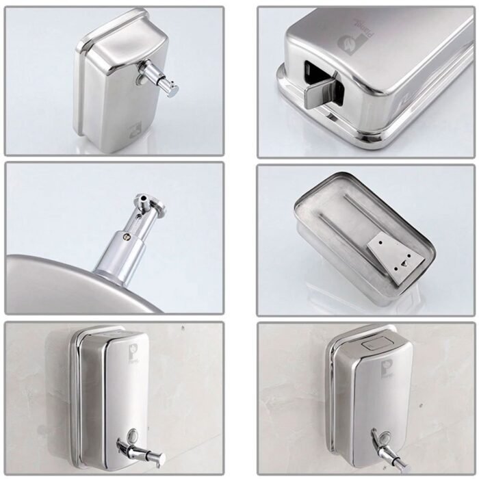 Saboneteira em Aço Inox - Cód. MC-8615 - Imagem 4